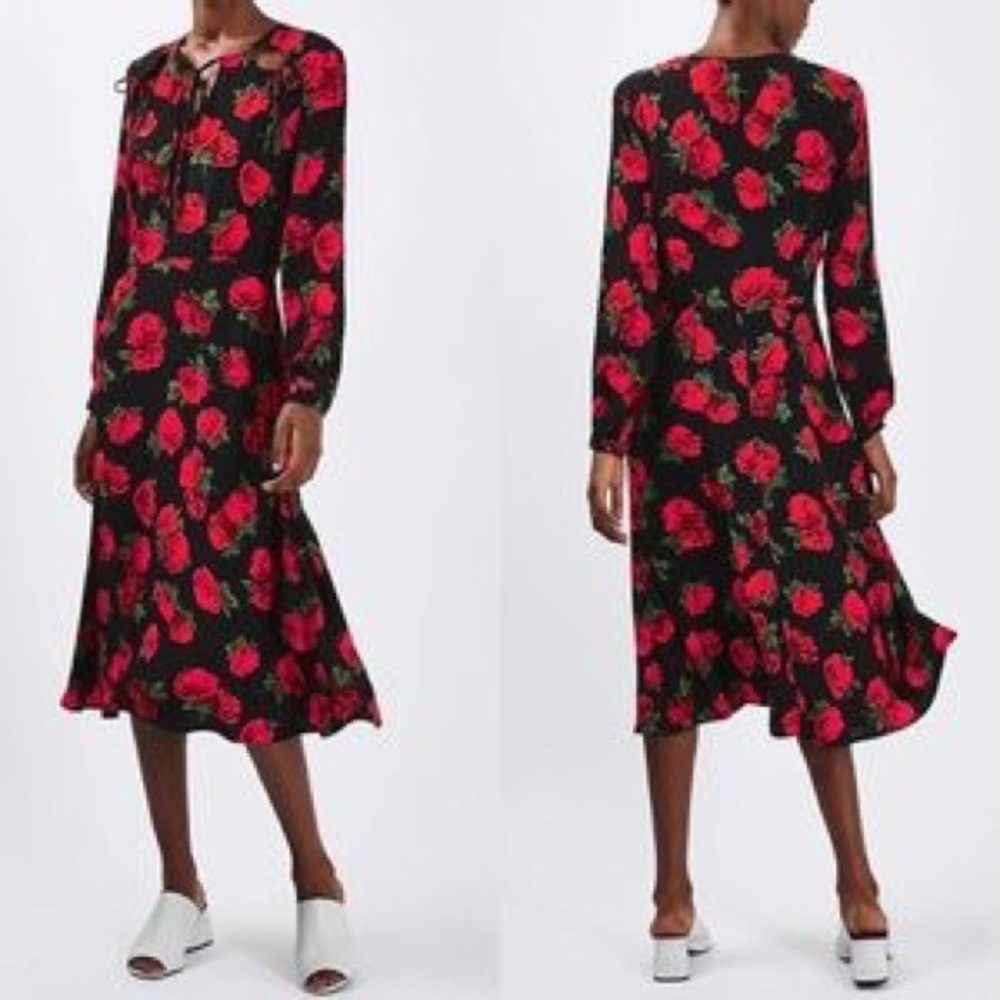 Top shop dress size 6. Worn once.